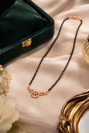 Eterna Sparkle Rose Gold Mangalsutra